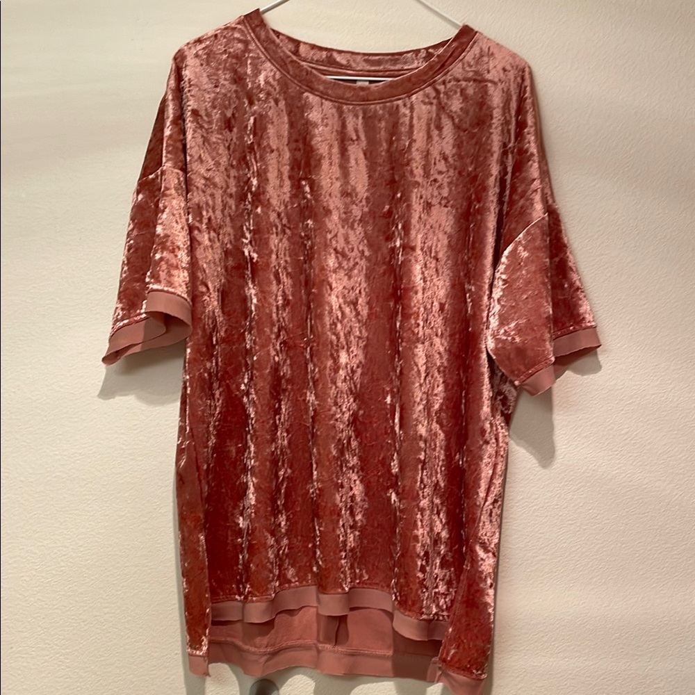 Velvet Pink Top